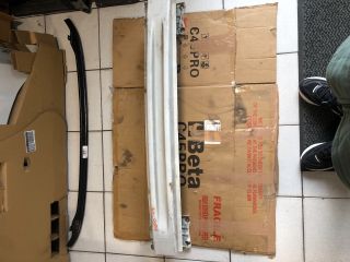 bontott SKODA RAPID Hátsó Lökhárító Merevítő (Fém)