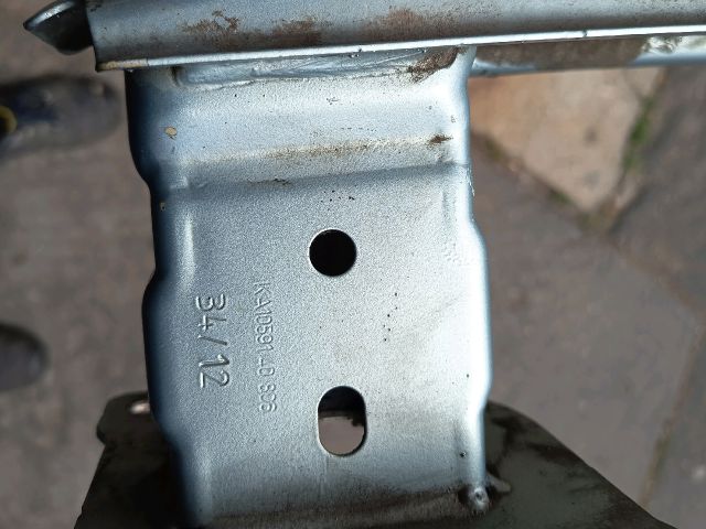 bontott SKODA RAPID Hátsó Lökhárító Merevítő (Fém)