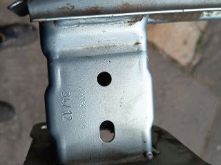 bontott SKODA RAPID Hátsó Lökhárító Merevítő (Fém)