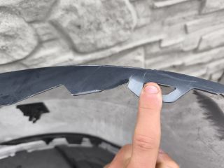 bontott SKODA RAPID Hátsó Lökhárító (Részeivel)