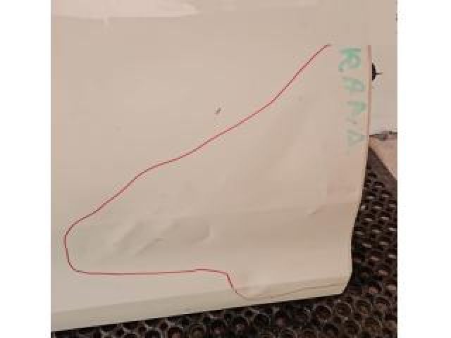 bontott SKODA RAPID Jobb hátsó Ajtó (Üres lemez)