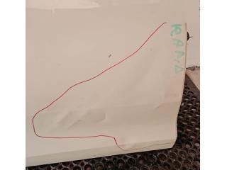 bontott SKODA RAPID Jobb hátsó Ajtó (Üres lemez)