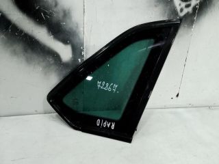 bontott SKODA RAPID Jobb hátsó Fixüveg (Ajtóban)