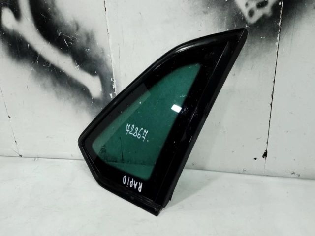 bontott SKODA RAPID Jobb hátsó Fixüveg (Ajtóban)