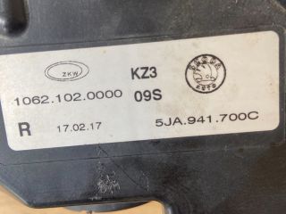 bontott SKODA RAPID Jobb Ködfényszóró