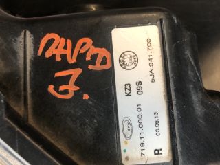 bontott SKODA RAPID Jobb Ködfényszóró