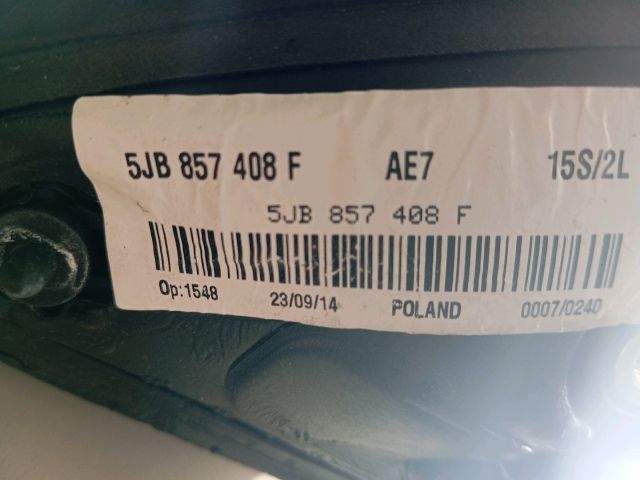 bontott SKODA RAPID Jobb Visszapillantó Tükör (Elektromos)