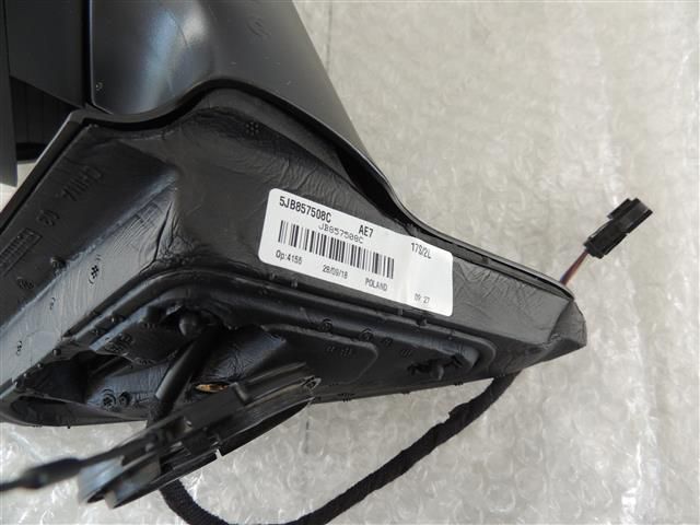 bontott SKODA RAPID Jobb Visszapillantó Tükör (Elektromos)