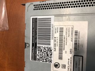 bontott SKODA RAPID Rádió / CD Kapcsoló