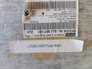 bontott SKODA RAPID Tetőkárpit