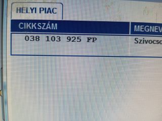 bontott SKODA ROOMSTER Felső Motorburkolat