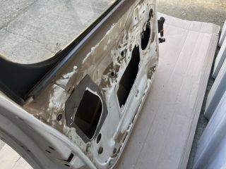 bontott SKODA ROOMSTER Bal első Ajtó (Üres lemez)