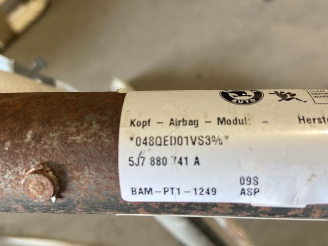 bontott SKODA ROOMSTER Bal Függönylégzsák és Oldallégzsák