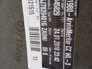 bontott SKODA ROOMSTER Bal hátsó Ablakemelő Szerkezet (Elektromos)