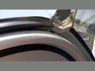 bontott SKODA ROOMSTER Bal hátsó Ajtó (Üres lemez)