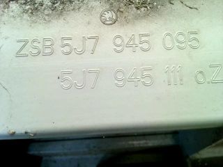 bontott SKODA ROOMSTER Bal Hátsó Lámpa