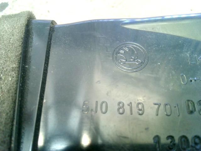 bontott SKODA ROOMSTER Bal Szellőző