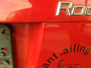 bontott SKODA ROOMSTER Csomagtérajtó (Részeivel)