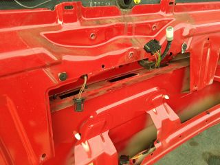 bontott SKODA ROOMSTER Csomagtérajtó (Részeivel)