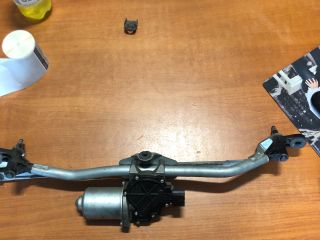 bontott SKODA ROOMSTER Első Ablaktörlő Szerkezet Motorral