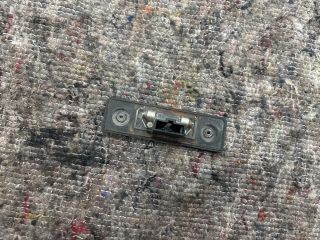 bontott SKODA ROOMSTER Hátsó Rendszámtábla Világítás