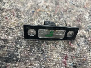bontott SKODA ROOMSTER Hátsó Rendszámtábla Világítás