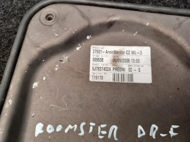 bontott SKODA ROOMSTER Jobb első Ablakemelő Szerkezet (Elektromos)