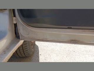 bontott SKODA ROOMSTER Jobb első Ajtó (Üres lemez)