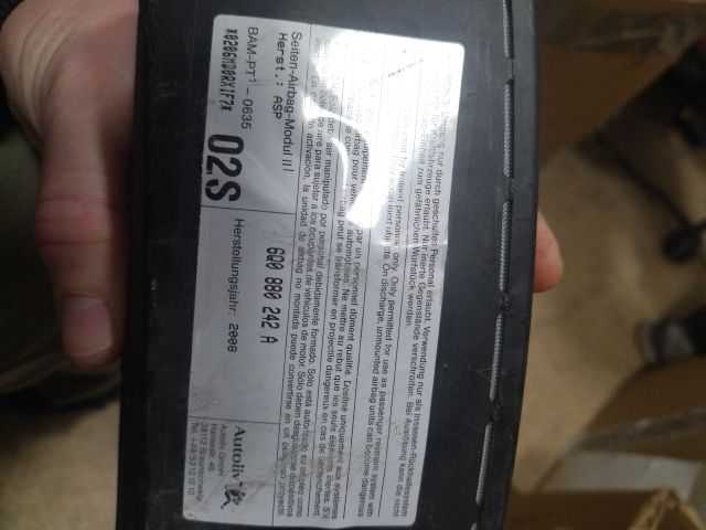 bontott SKODA ROOMSTER Jobb Függönylégzsák és Oldallégzsák