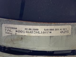 bontott SKODA ROOMSTER Kormánylégzsák