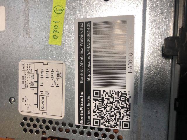 bontott SKODA ROOMSTER Rádió / CD Kapcsoló