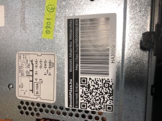 bontott SKODA ROOMSTER Rádió / CD Kapcsoló