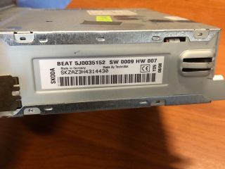 bontott SKODA ROOMSTER Rádió / CD Kapcsoló