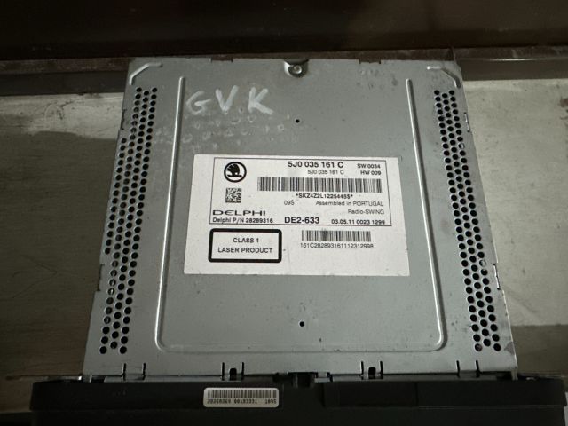 bontott SKODA ROOMSTER Rádió / CD