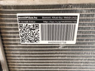 bontott SKODA SCALA Vízhűtő Radiátor (Klímás)