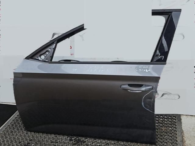 bontott SKODA SCALA Bal első Ajtó (Üres lemez)