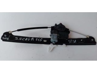 bontott SKODA SCALA Bal hátsó Ablakemelő Szerkezet (Elektromos)