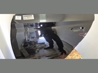 bontott SKODA SCALA Bal hátsó Ajtó (Üres lemez)