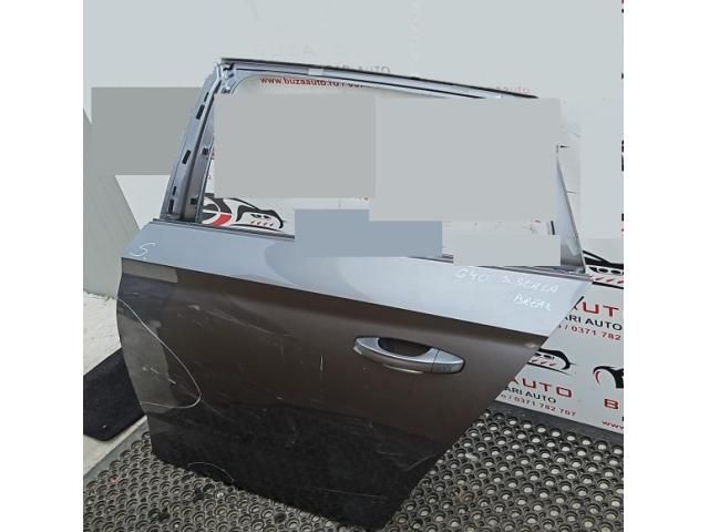 bontott SKODA SCALA Bal hátsó Ajtó (Üres lemez)