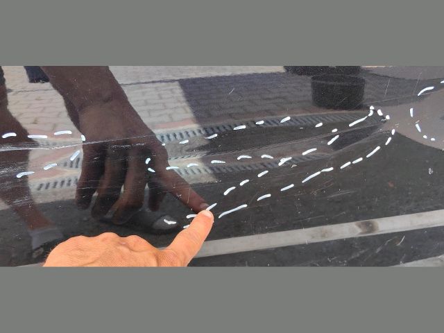 bontott SKODA SCALA Jobb hátsó Ajtó (Üres lemez)