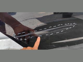 bontott SKODA SCALA Jobb hátsó Ajtó (Üres lemez)