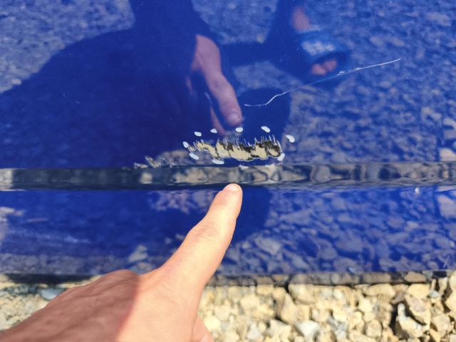 bontott SKODA SCALA Jobb hátsó Ajtó (Üres lemez)