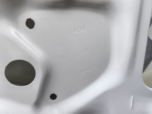 bontott SKODA SCALA Jobb hátsó Ajtó (Üres lemez)