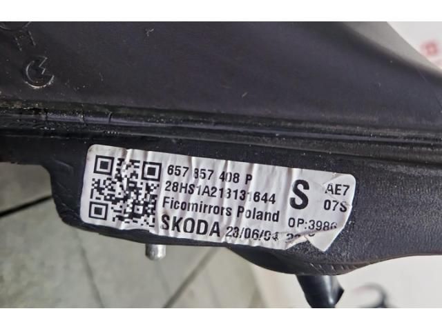 bontott SKODA SCALA Jobb Visszapillantó Tükör (Elektromos)