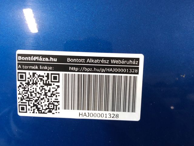 bontott SKODA SCALA Motorháztető