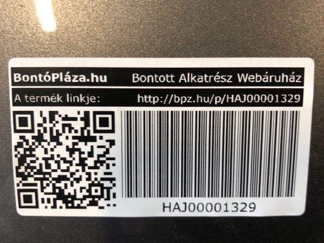 bontott SKODA SCALA Motorháztető