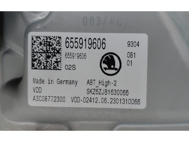 bontott SKODA SCALA Navigációs Fejegység