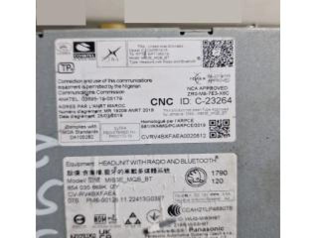 bontott SKODA SCALA Navigációs Fejegység