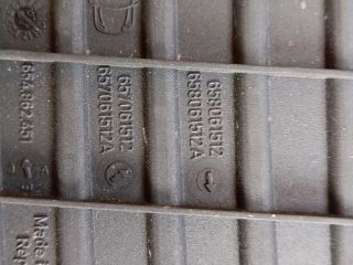 bontott SKODA SCALA Padlószőnyeg