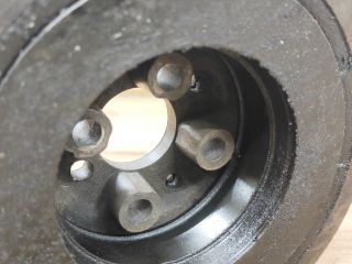 bontott SKODA SUPERB I Főtengely Szíjtárcsa